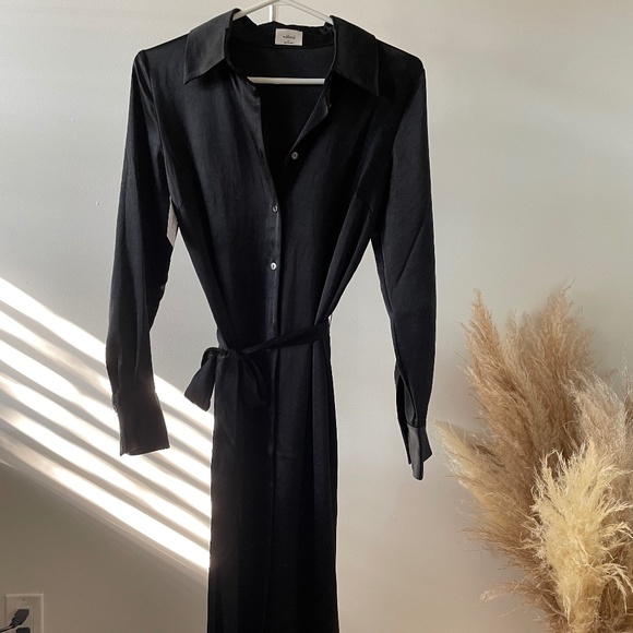 Artizia Button Down Sateen Dress Size XS - Picture 1 of 5